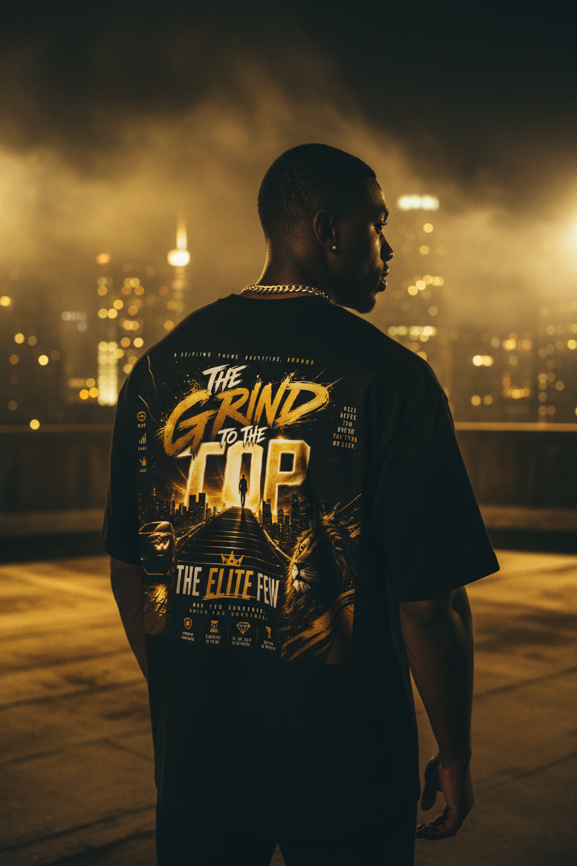 Black Male Back Rooftop