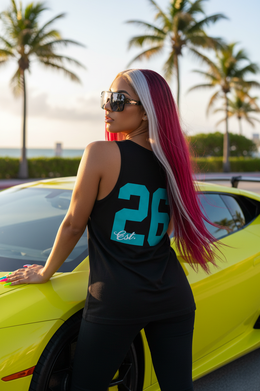 Black Tank Back