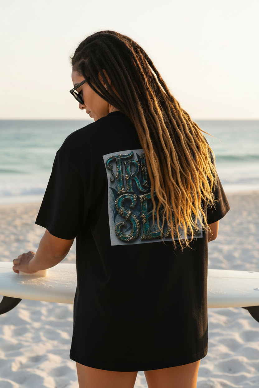 Female Back TRIBAL SEA Golden Hour