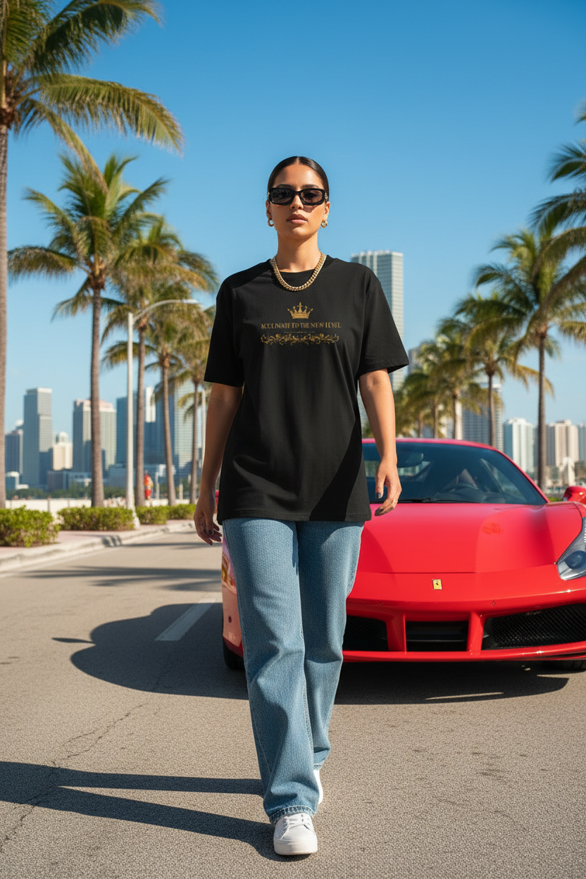 Hispanic Female Strut Ferrari