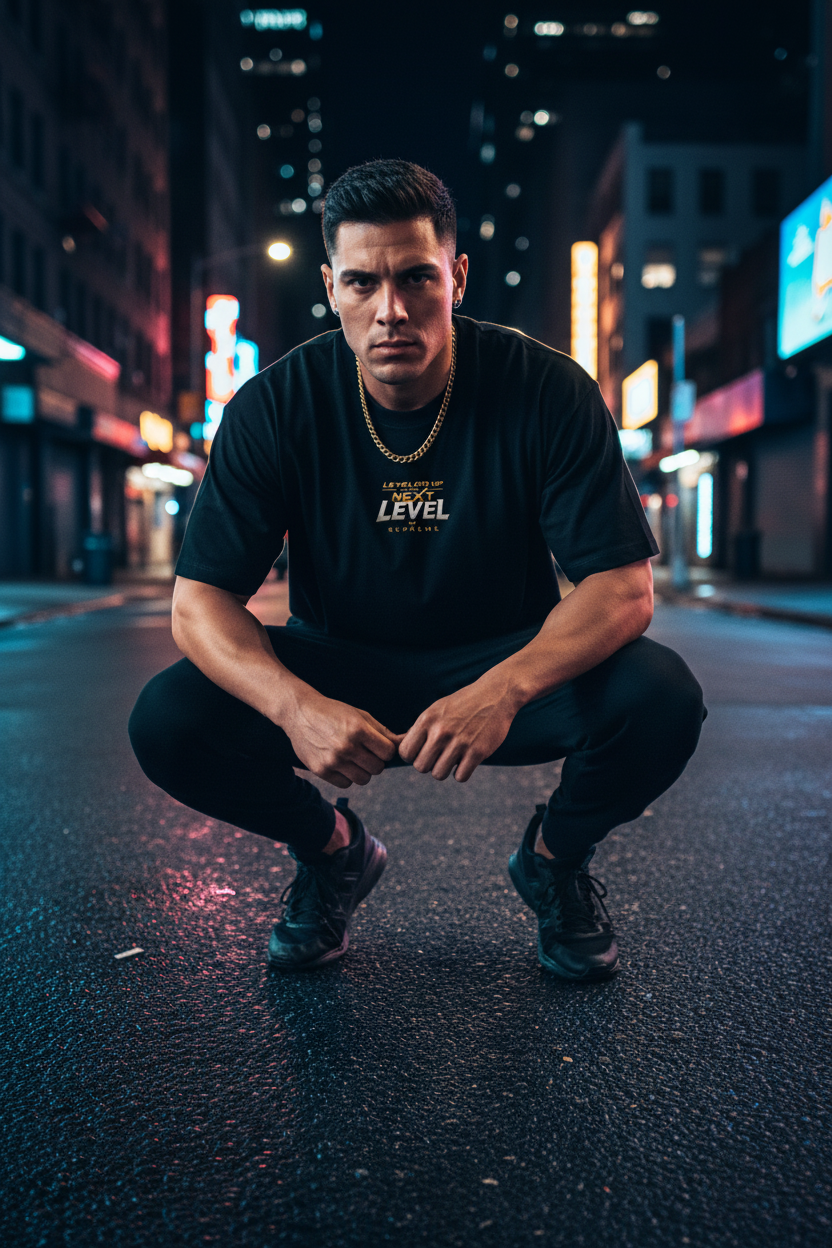 Hispanic Male Front Centered