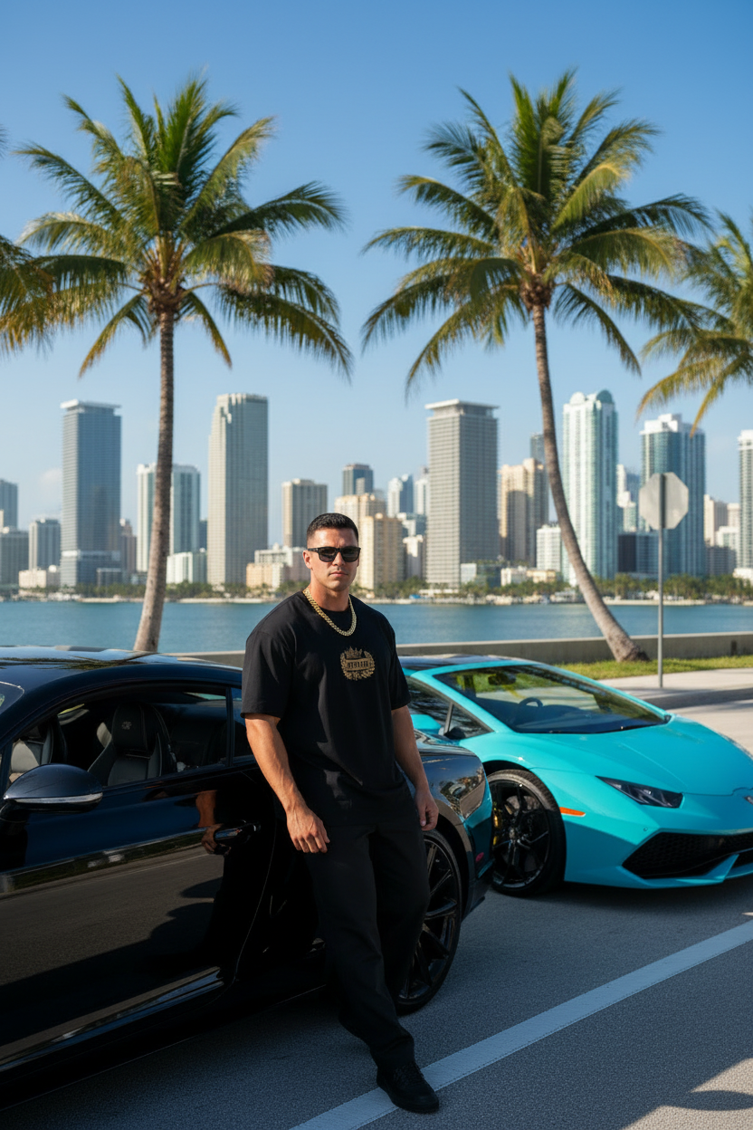 Hispanic Male Front Miami