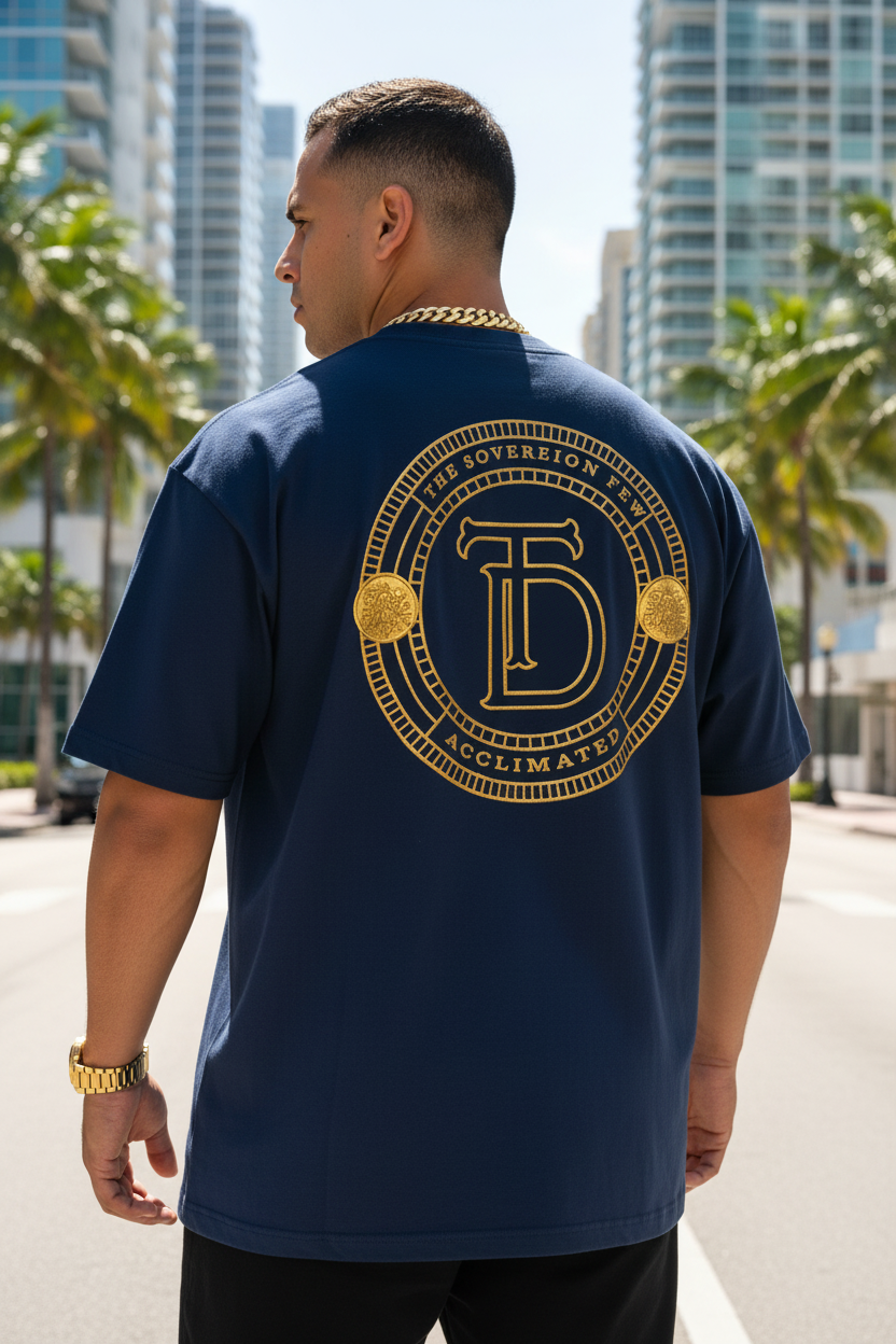 Hispanic - Navy Back