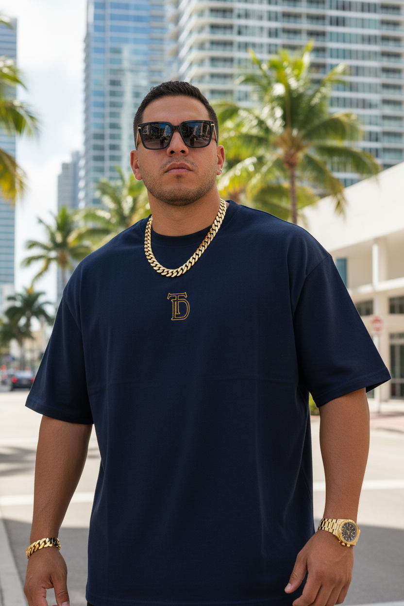 Hispanic - Navy Front