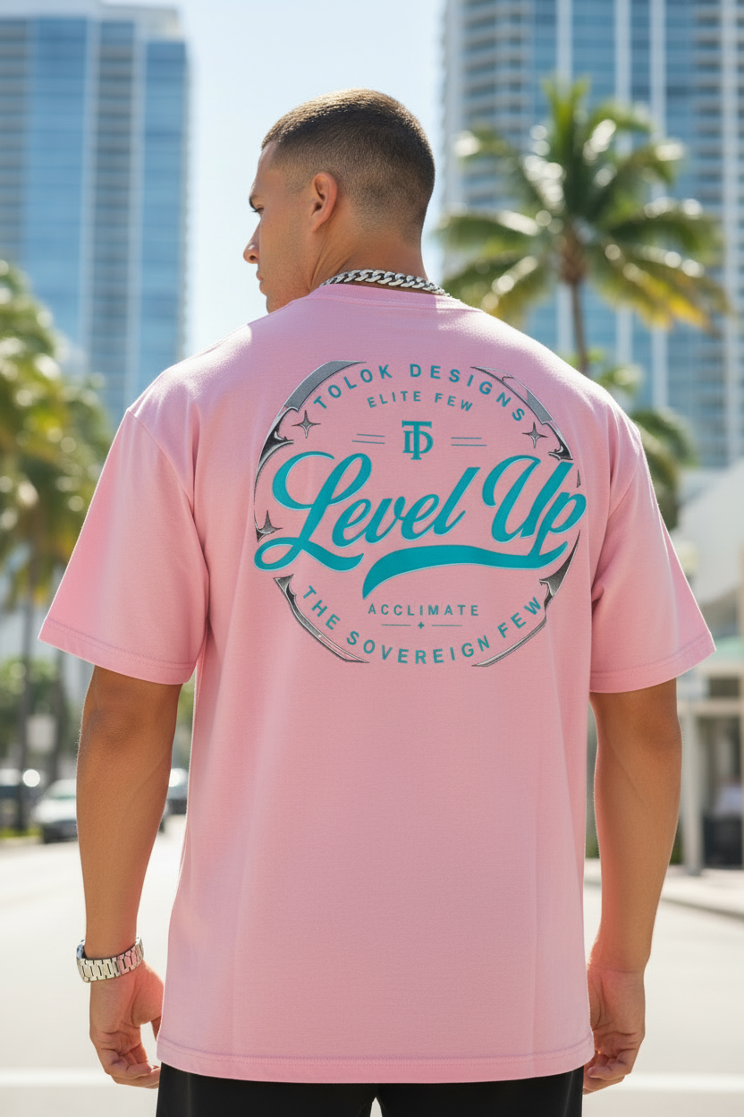 Male Back - Pink Shirt