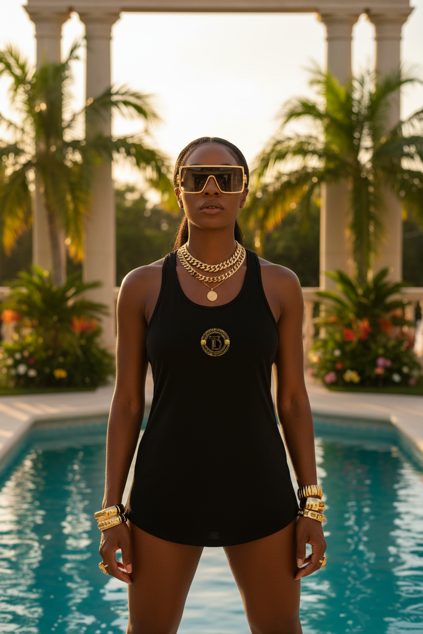 Poolside Luxury Elite Front Logo