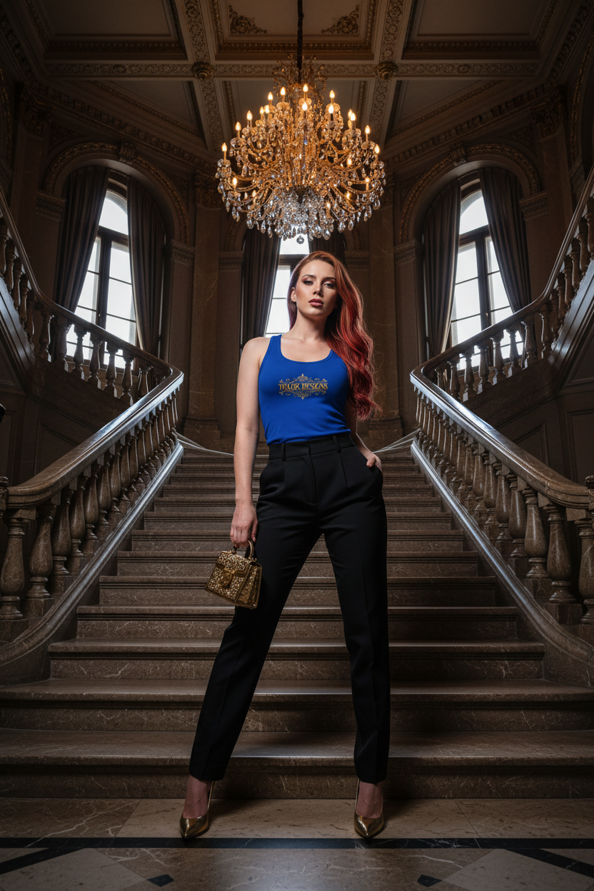 Royal Blue Staircase