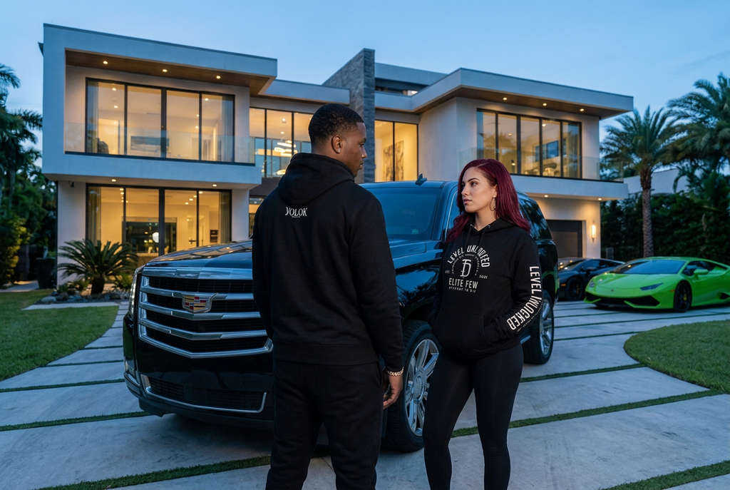 Second mansion driveway scene