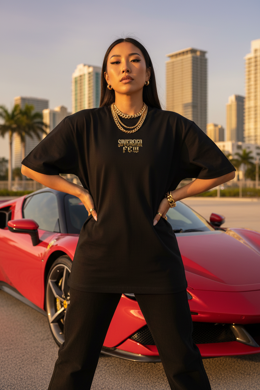 Sovereign Few — Asian Female Front Black