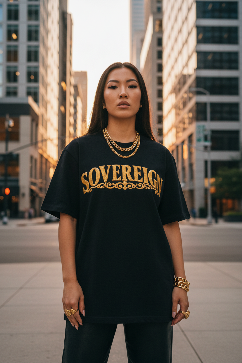 Sovereign Gold Cross — Asian Female