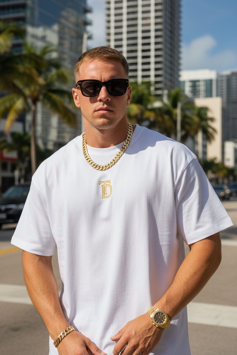 White - White Shirt Front